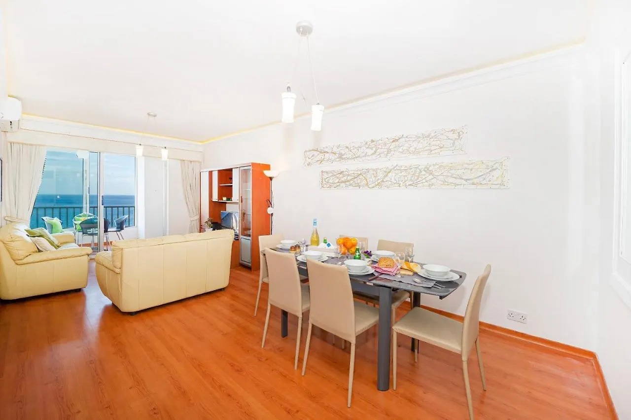Spinola Bay Top Floor Seafront 3 Bedroom Apartment With Panoramic Sea Views - By Getawaysmalta Saint Julian's