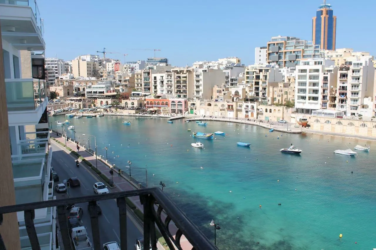 Spinola Bay Top Floor Seafront 3 Bedroom Apartment With Panoramic Sea Views - By Getawaysmalta Saint Julian's